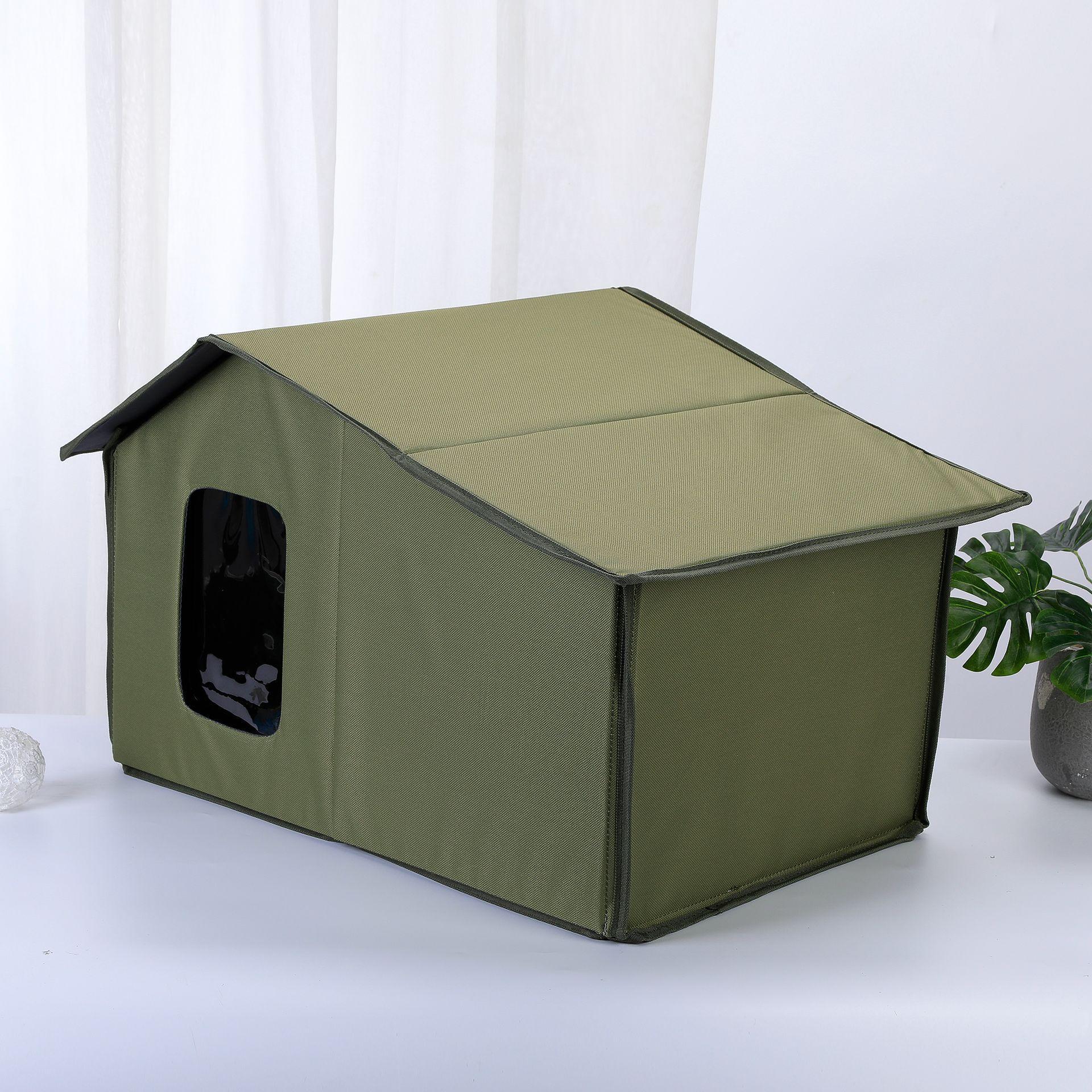 Outdoor Stray Cat And Dog House Waterproof And Warm For All Seasons, Removable, Easy To Clean And Convenient To Store
