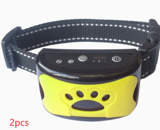 Dog Bark Arresting Training Collar with Vibration Sound Remote Control