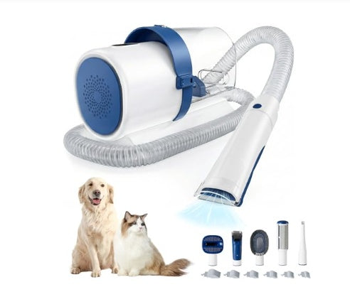 Professional Dog Grooming Clipper Vacuum - Cordless Low Noise Clippers (only ship inside USA)