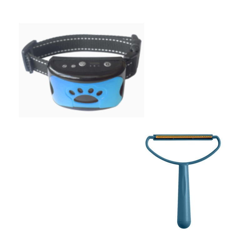 Dog Bark Arresting Training Collar with Vibration Sound Remote Control